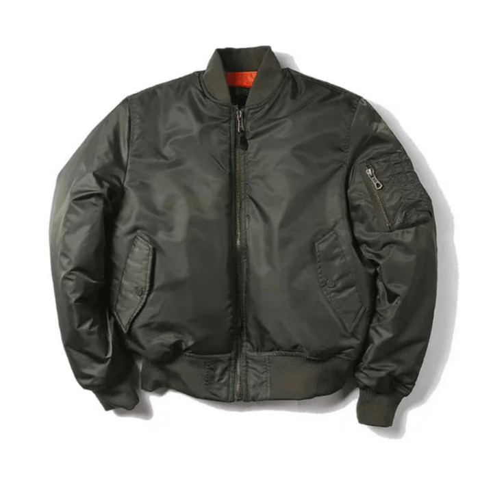 Levoire | Veste Bomber Unisexe Tendance vert olive