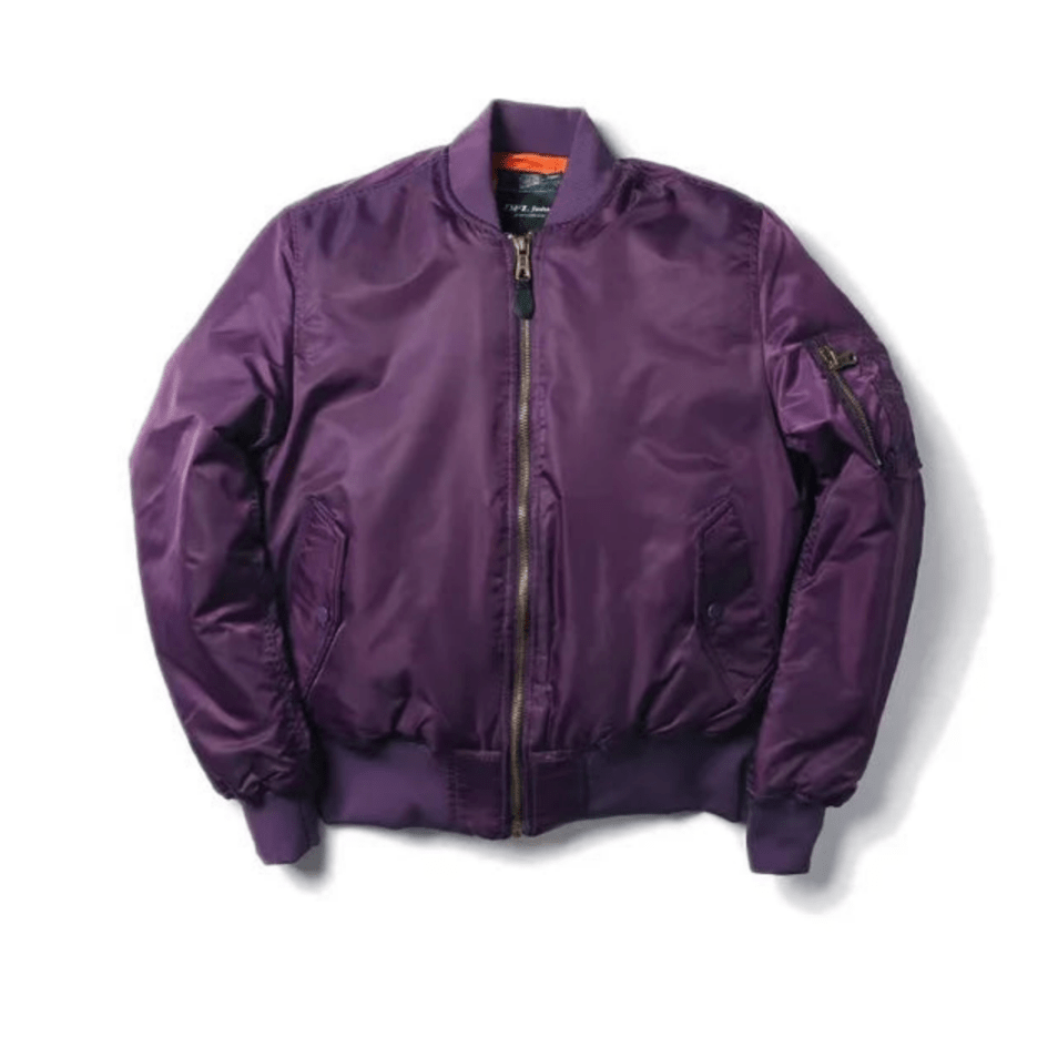 Levoire | Bomber jacket unisexe tendance Design classique & Confortable Lilas