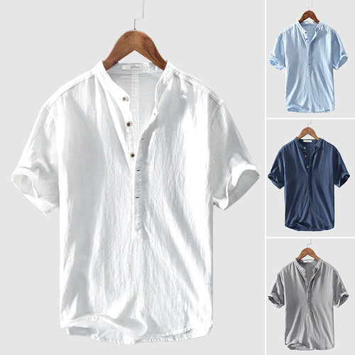 Levoire | Chemise D'Été Pour Hommes Chemise Décontractée Respirante Avec Fonction D'Évacuation De L'Humidité