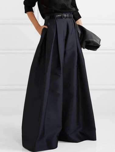 Levoire | Femme Pantalon uni à jambes larges Design confortable et moderne