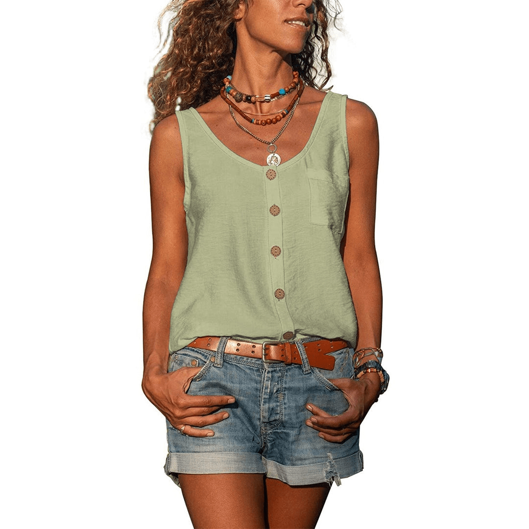 Levoire | Débardeur Tendance Femme Vert