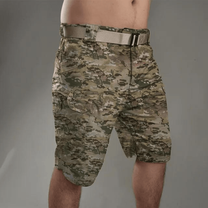 Levoire | Shorts Cargo Tout-en-Un Utilisation Pratique Durabilité Maximale Khaki - 1
