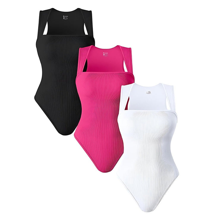 Levoire | Ensemble De Corps Sculptant 3 Pièces Noir Rose Blanc