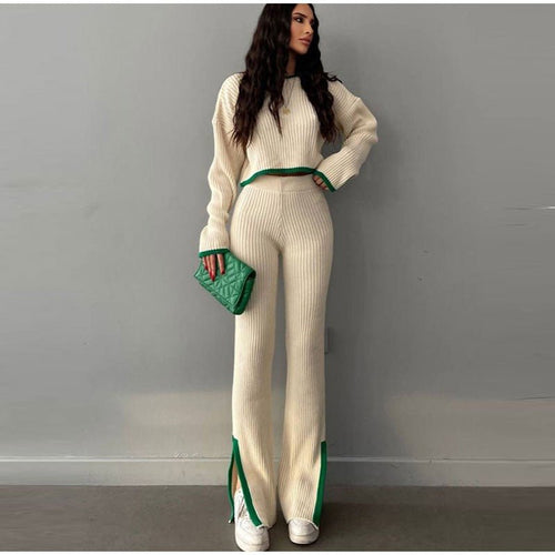 Levoire | Ensemble Tricoté À Deux Pièces Élégant Et Confortable