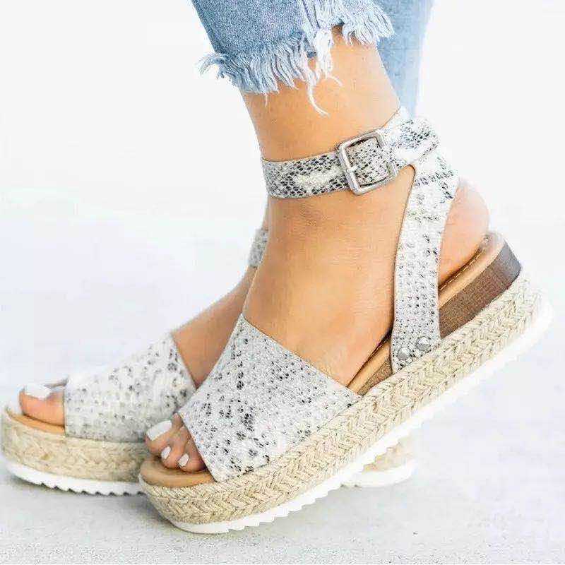 Levoire | Sandales D'Été Pour Femmes Serpenti