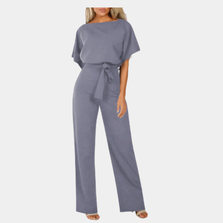 Levoire | Manteau Laine Femme Imprimé Unique Trench Casual Gris