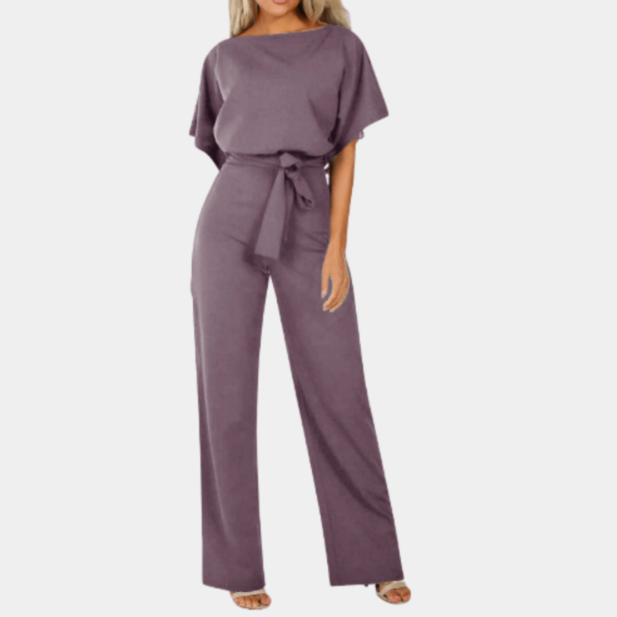 Levoire | Manteau Laine Femme Imprimé Unique Trench Casual Lilas