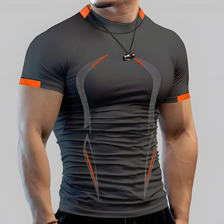 Levoire | T-Shirt Thermique À Séchage Rapide Gris foncé