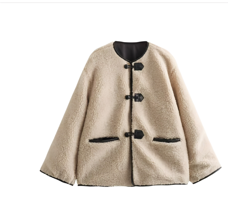 Levoire | Veste Toggle Pour Femme Beige