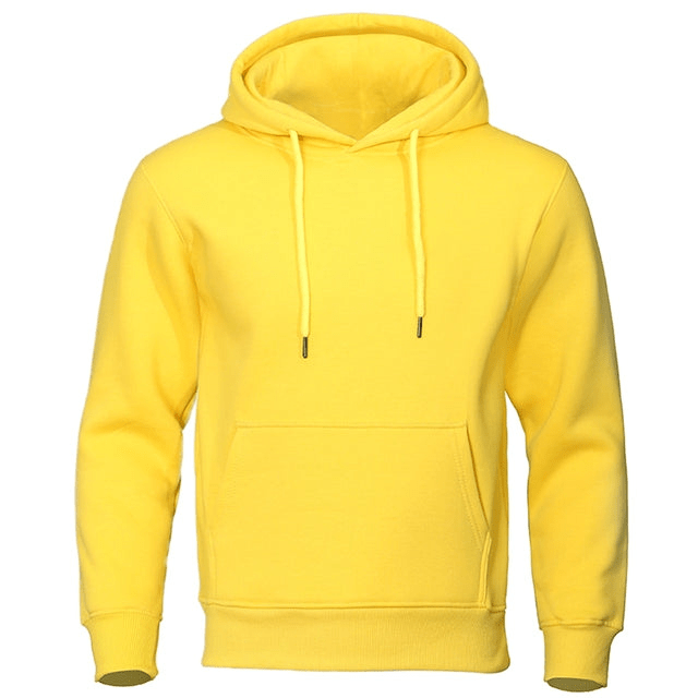 Levoire | Débardeur Capuche Décontracté Homme Jaune