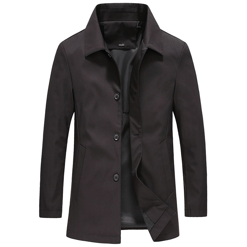 Levoire | Manteau Polaire Coupe-Vent Homme Noir