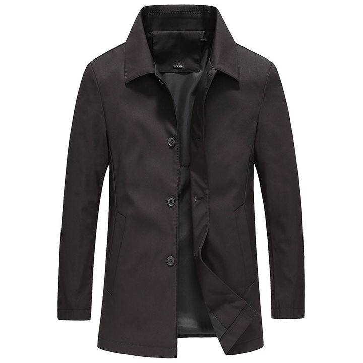 Levoire | Manteau Polaire Coupe-Vent Homme Noir