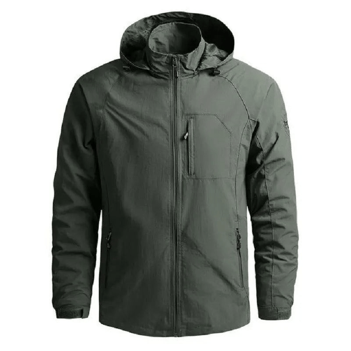 Levoire | Veste Été Cargo Imperméable Homme Vert