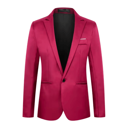 Levoire | Blazer décontracté pour hommes Design classique et élégant Rot