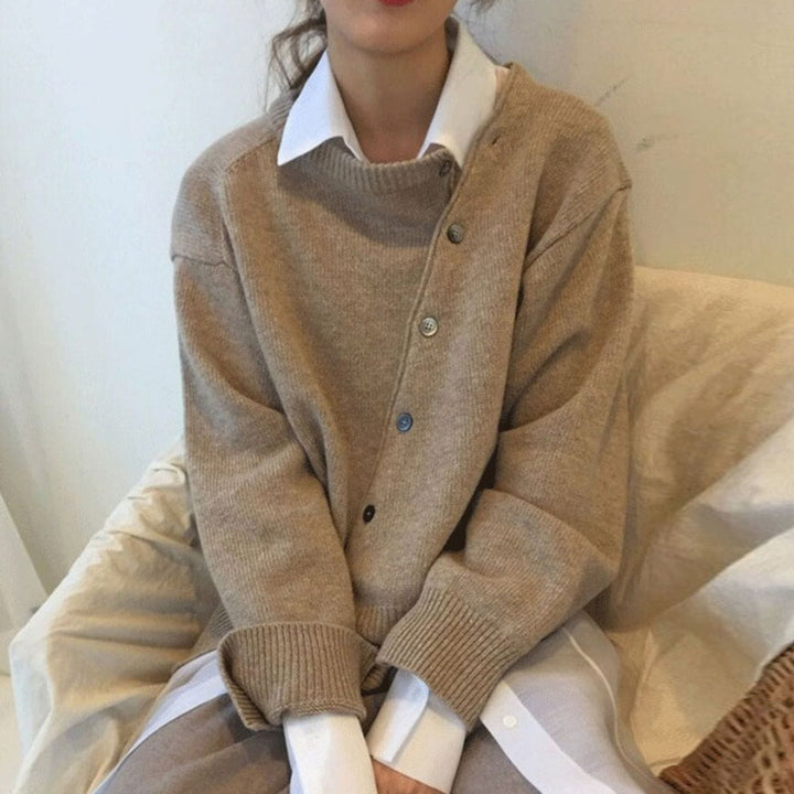 Levoire | Veste Enveloppante Tendance Pour Tous Les Jours Braun