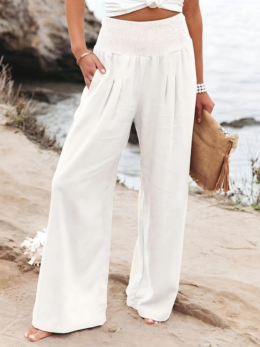 Levoire | Pantalon De Loisirs Confortable Pour Des Heures De Détente Blanc