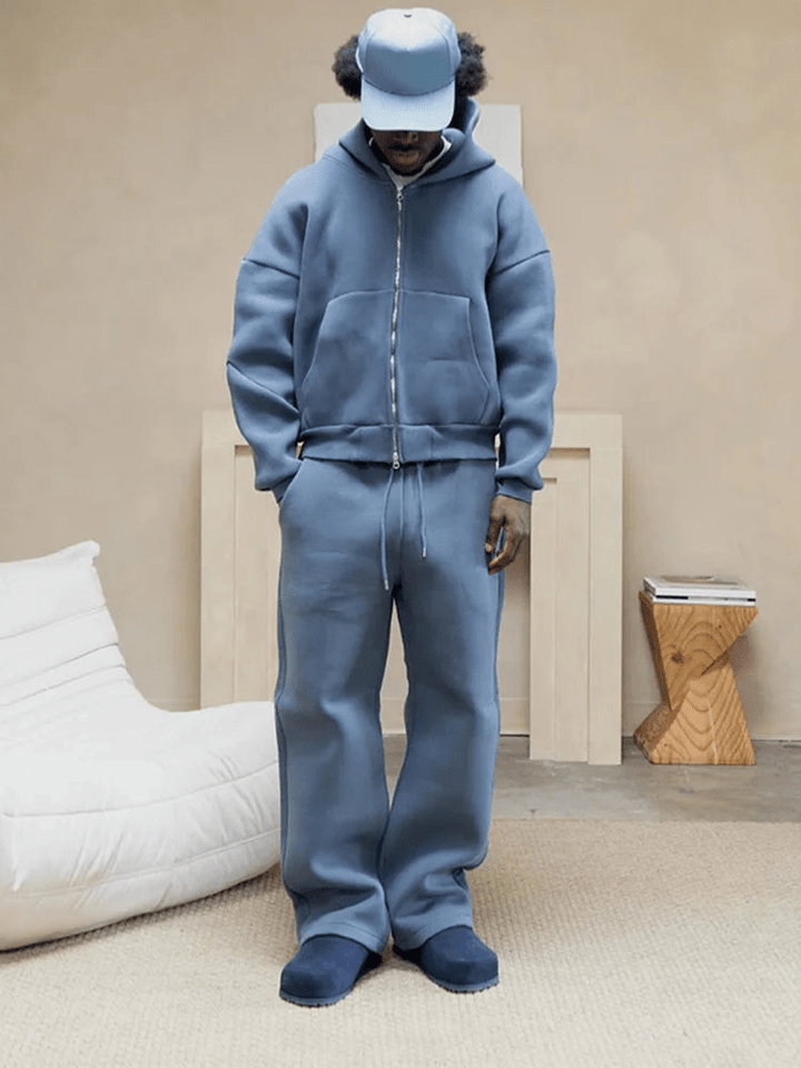 Levoire | Survêtements décontractés grandes tailles pour hommes Bleu
