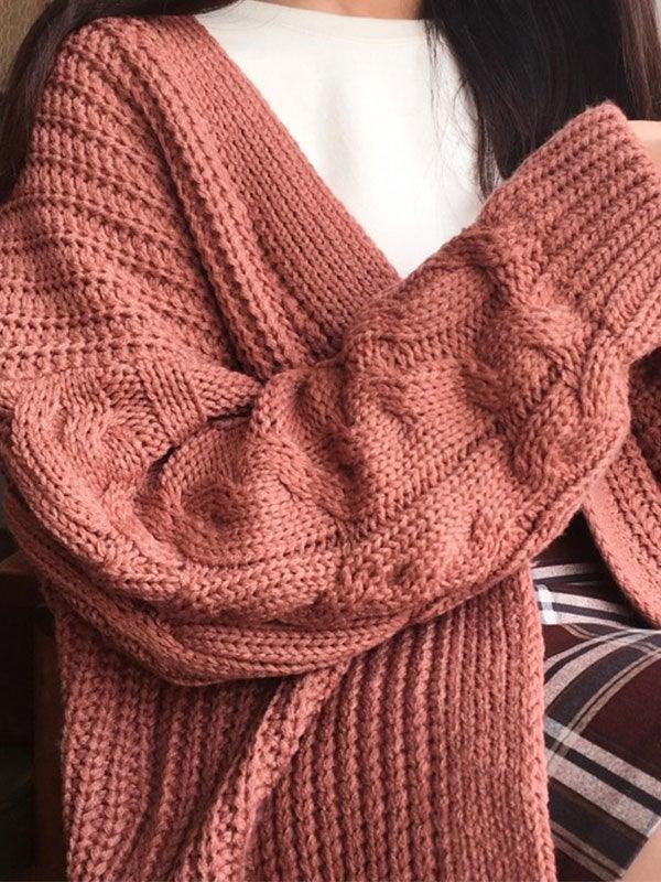 Levoire | Gilet En Tricot À Câble À Front Ouvert