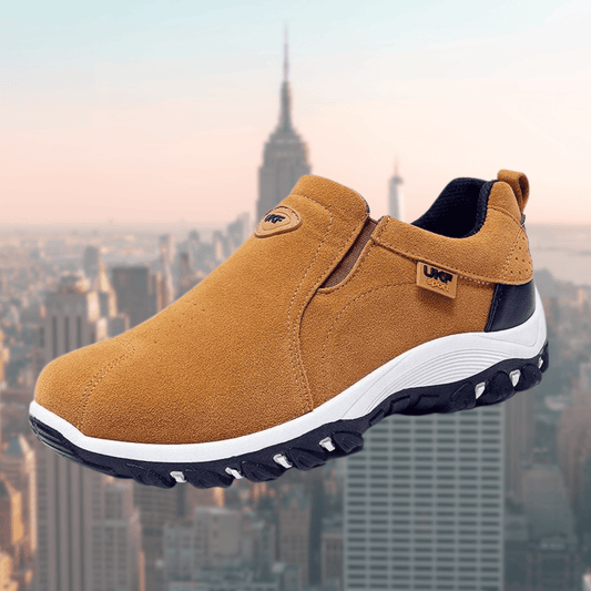 Levoire | Chausson Pour Hommes Élégant Et Pratique Braun