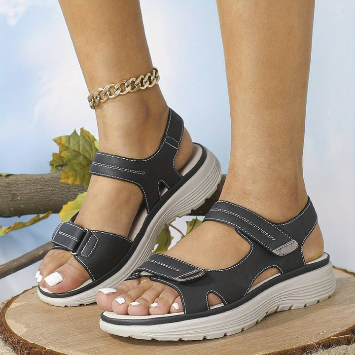 Levoire | Sandales Orthopédiques Pour Confort Et Style Noir