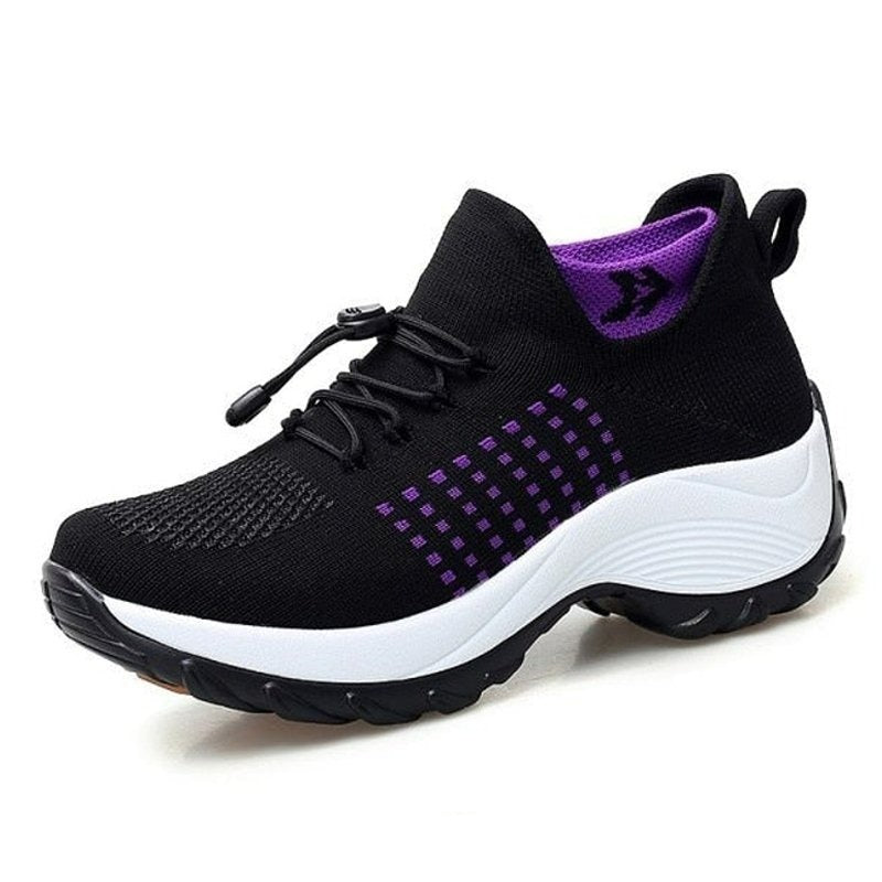 Levoire | T-Shirt En Coton Fluide Noir-Violet