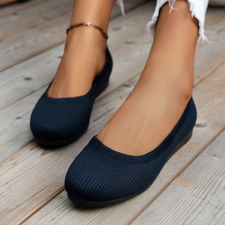 Levoire | Chaussures Slip On Pour Femmes & Hommes Chaussures Confortables À Enfiler Bleu marine