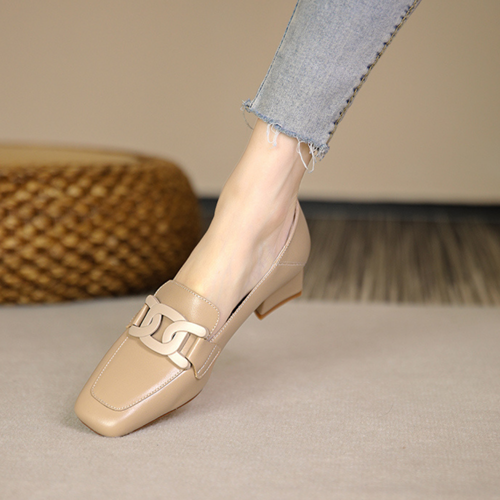 Levoire | Sandale En Cuir Pour Femmes Chaussure De Tous Les Jours Confortable Et Stylée Braun