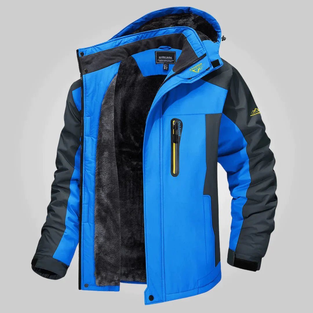 Levoire | Veste Extérieure Imperméable et Coupe-Vent Homme Bleu