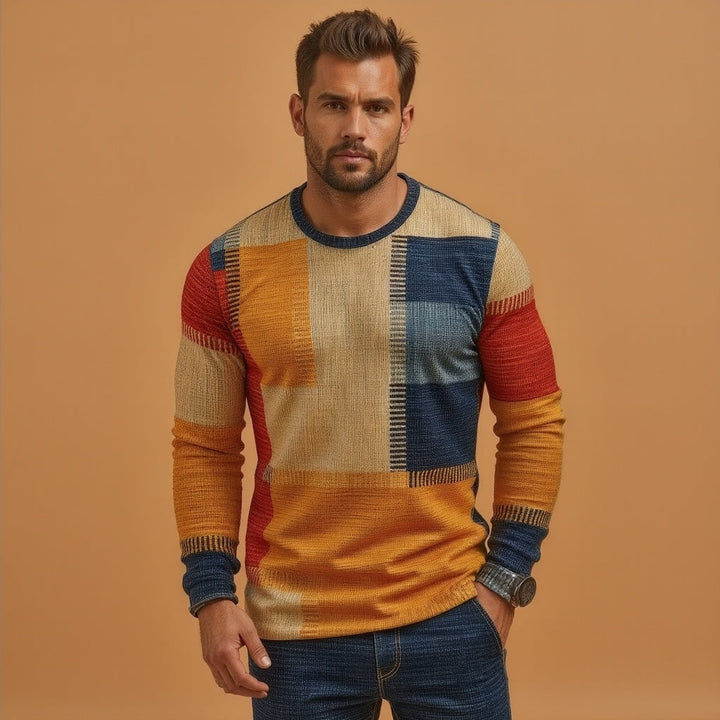 Levoire | Pull Élégant En Cachemire Et Laine Orange