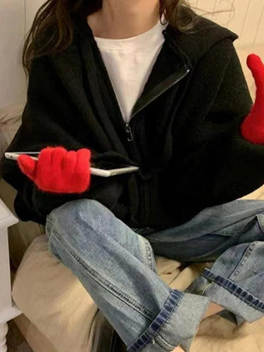 Levoire | Taille Plus Sweat À Capuche Zippé