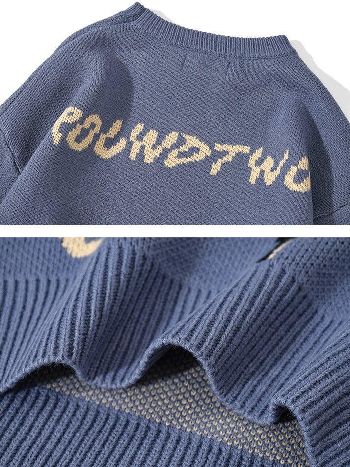 Levoire | Grande Taille Papillon Jacquard Pull-Over