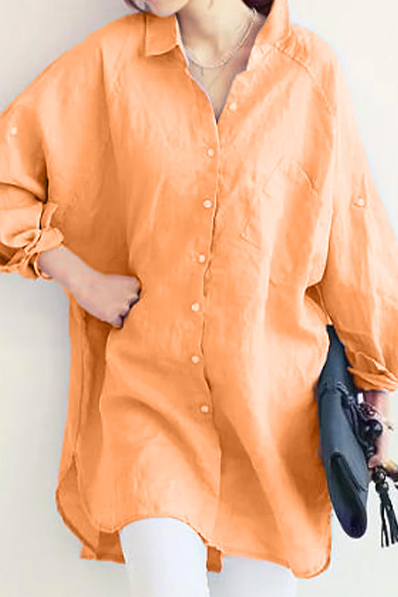 Levoire | Chemise en lin grande taille