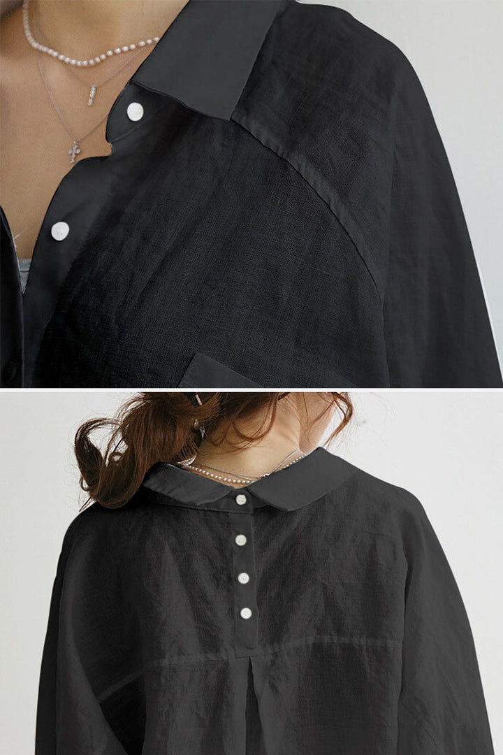 Levoire | Chemise en lin grande taille