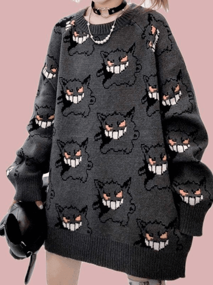 Levoire | Grande Taille Monster Sweatshirt Noir L
