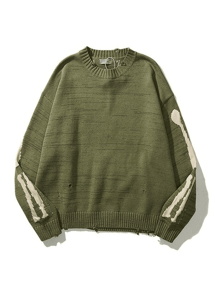 Levoire | Grande Taille Pull En Tricot Squelette