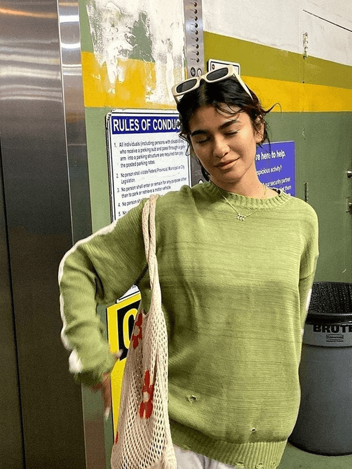 Levoire | Grande Taille Pull En Tricot Squelette