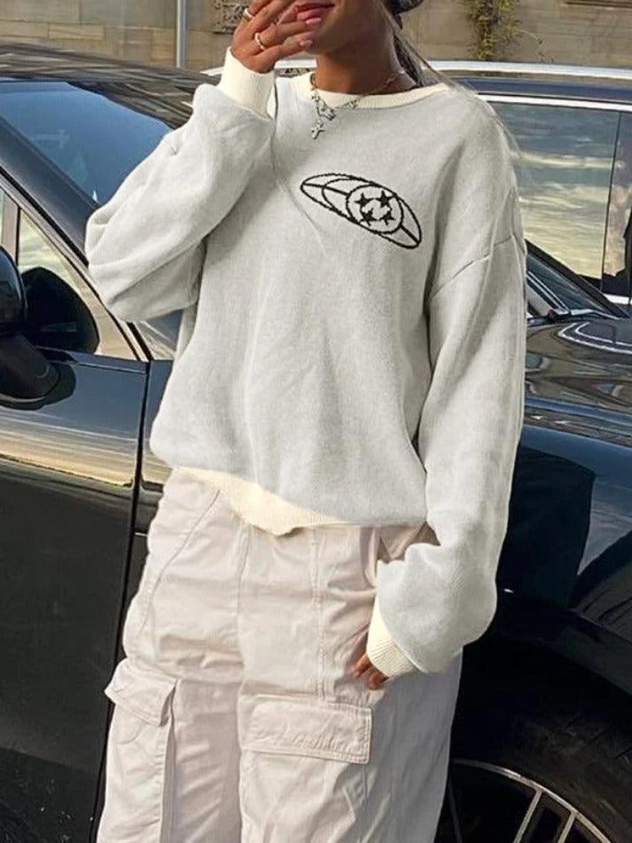 Levoire | Grande Taille Logo Étoile Sweatshirt