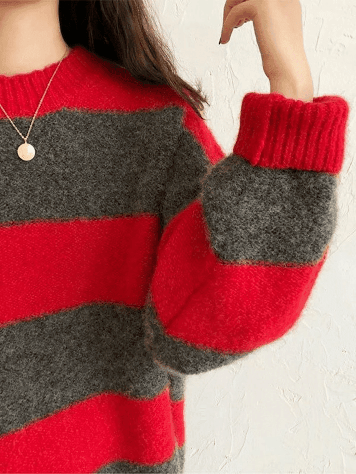 Levoire | Grandes Tailles Pull Rayé