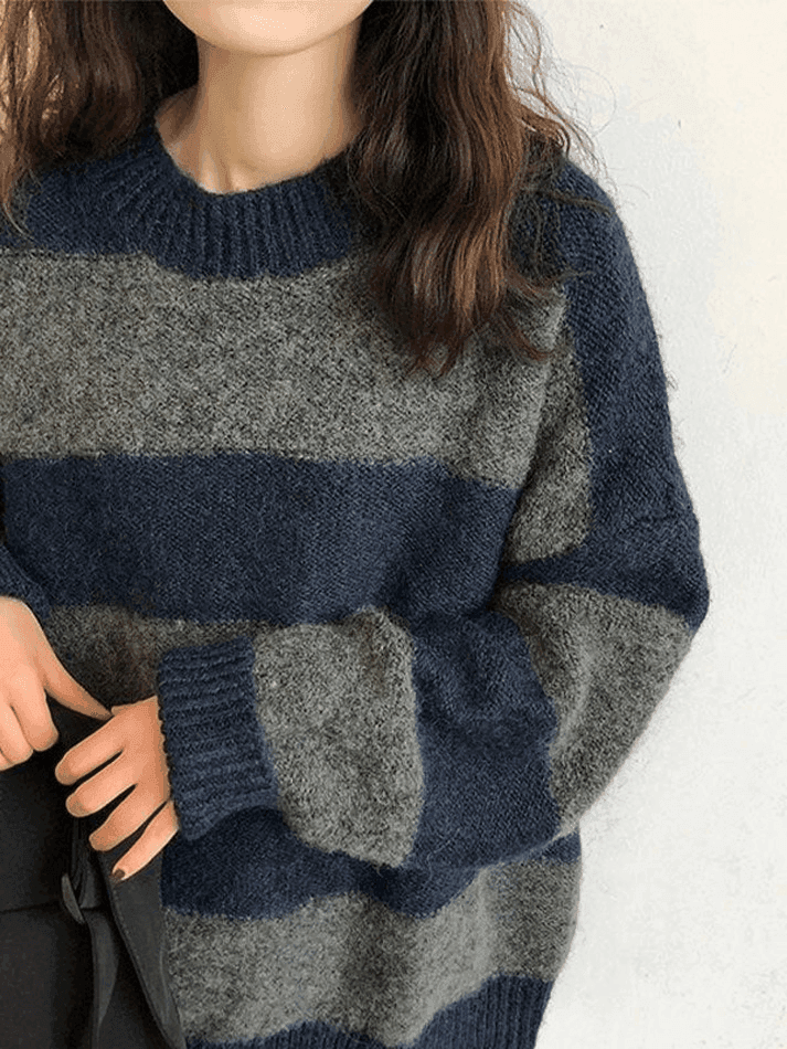 Levoire | Grandes Tailles Pull Rayé