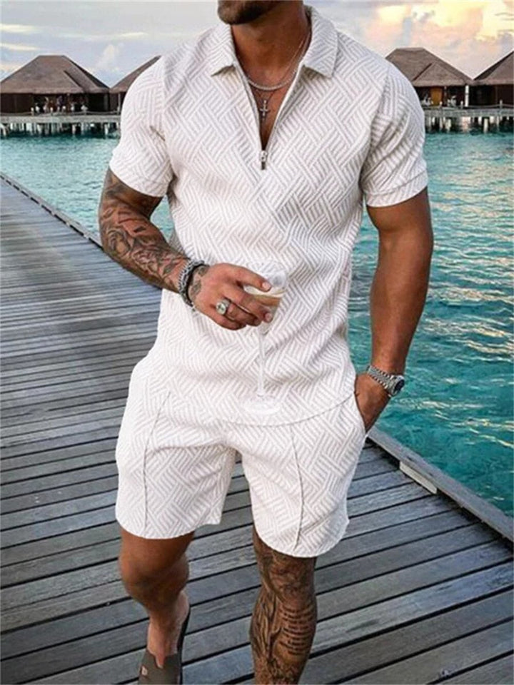 Levoire | Ensemble Polo Luxueux Blanc