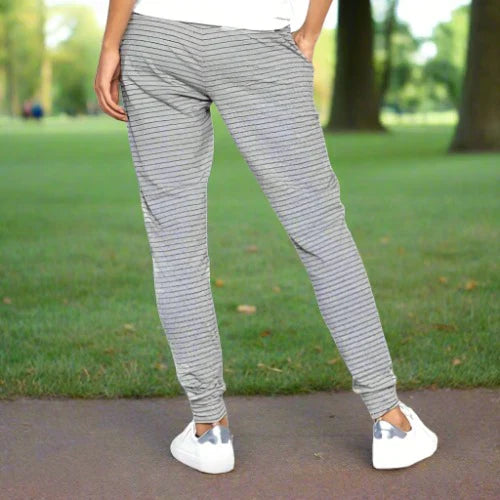 Levoire | Pantalon En Coton Rayé À La Mode
