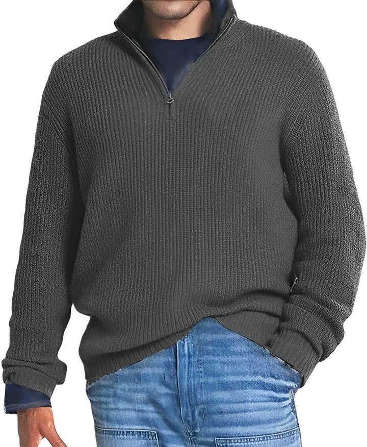 Levoire | Sweat-shirt d'affaires pour l'homme soucieux de son style Gris