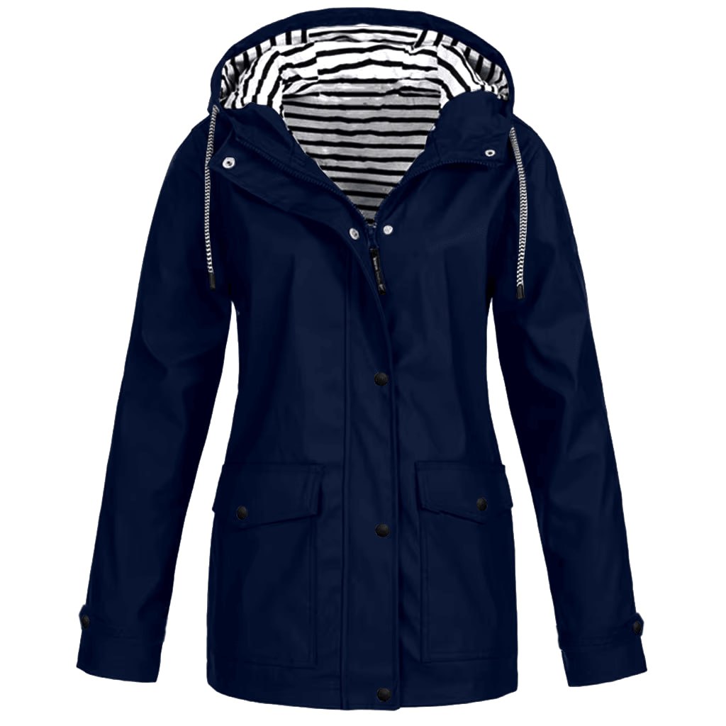 Levoire | Veste imperméable pour femmes Bleu foncé