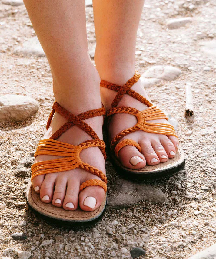 Levoire | Sandales Chaussures Confortables Orange