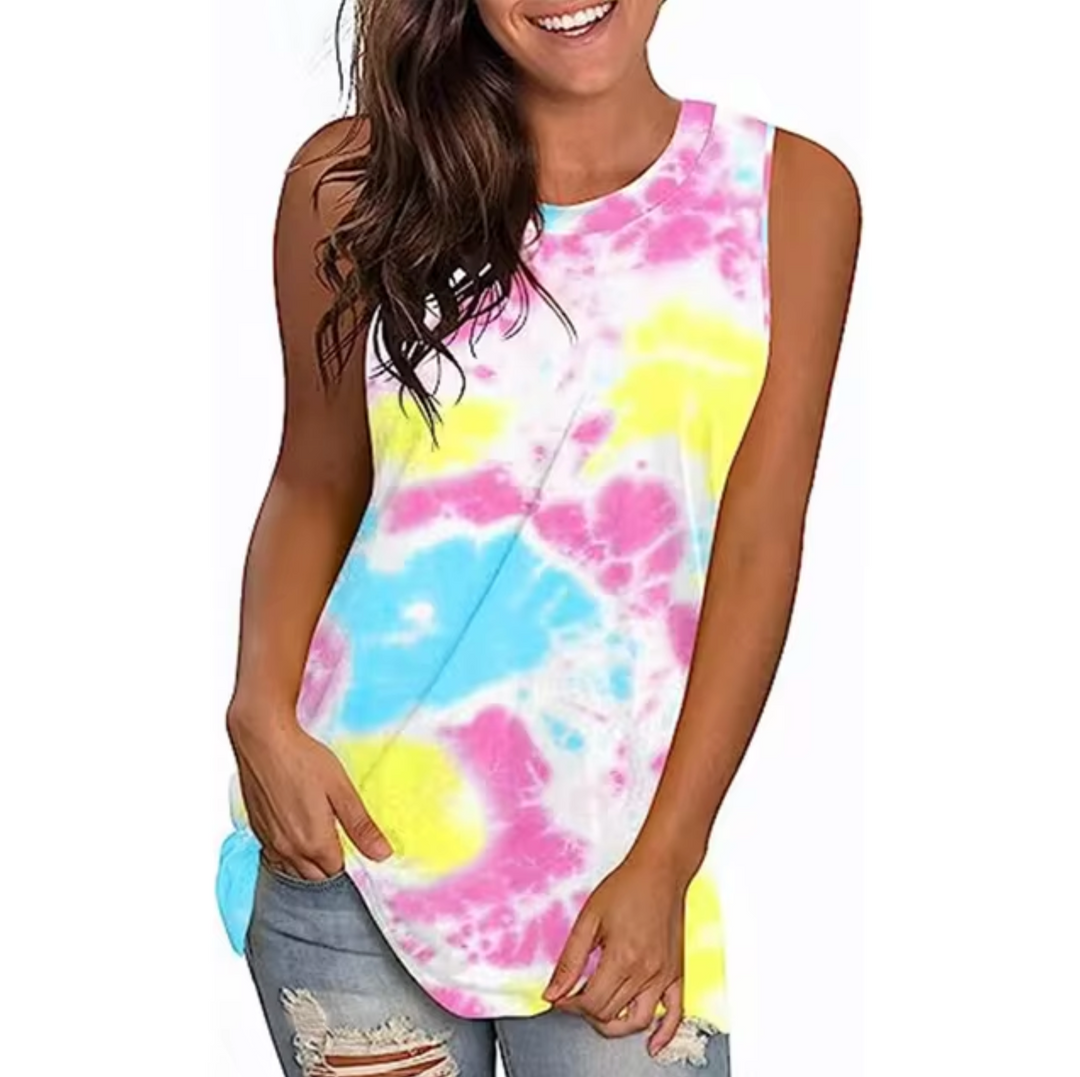Levoire | T-Shirt Imprimé Sans Manches Rosa