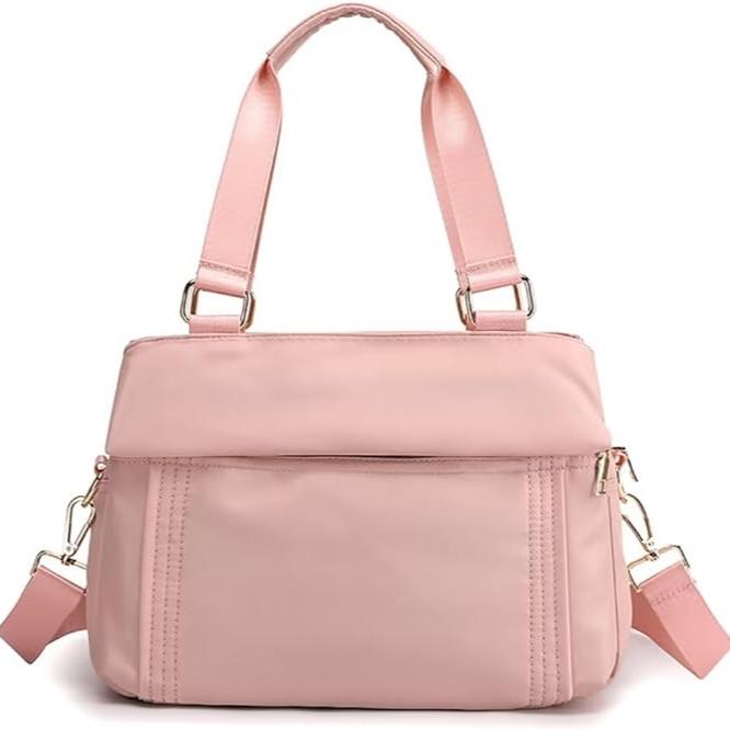 Levoire | Sac De Voyage En Nylon À Plusieurs Niveaux Spacieux Rosa