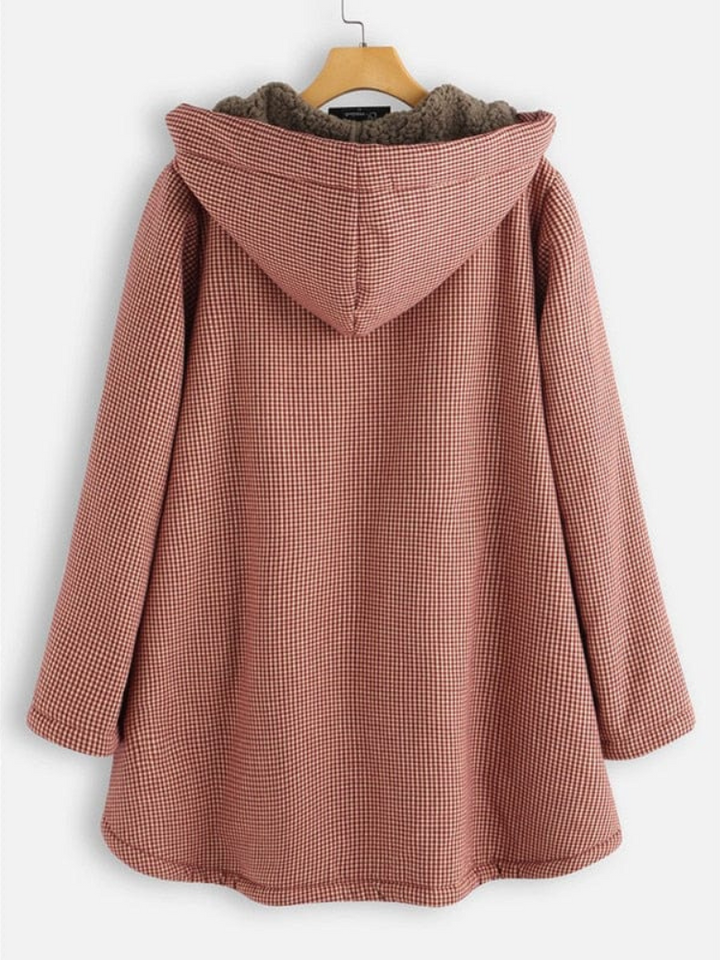 Levoire | Manteau Laine Avec Capuche