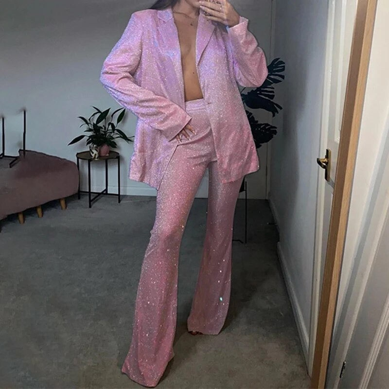 Levoire | Brillance Sensation Suit De Desses Rose Brillant 3 pièces