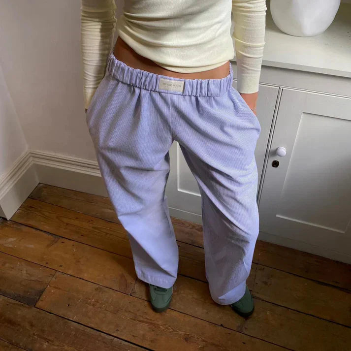 Levoire | Pantalon En Lin Léger Et Doux Lila