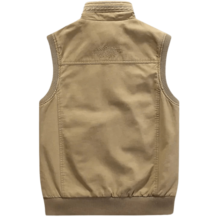 Levoire | Weinlese Utility Gilet Avec Plusieurs Poches Hommes Bodywarmer